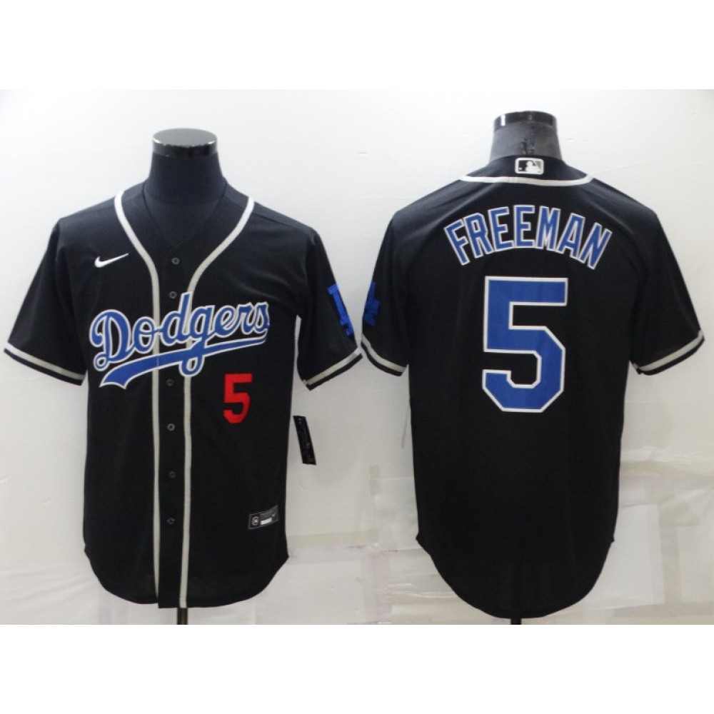 Youth Los Angeles Dodgers #5 Freddie Freeman Black Stitched Baseball Jersey Youth Los Angeles Dodgers #5 Freddie Freeman Black Stitched Baseball Jersey