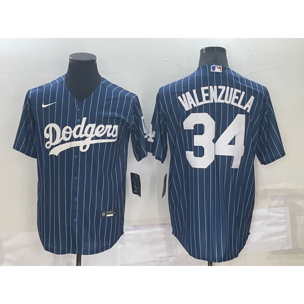Men's Los Angeles Dodgers #34 Toro Valenzuela Navy Cool Base Stitched Baseball Jersey Men's Los Angeles Dodgers #34 Toro Valenzuela Navy Cool Base Stitched Baseball Jersey