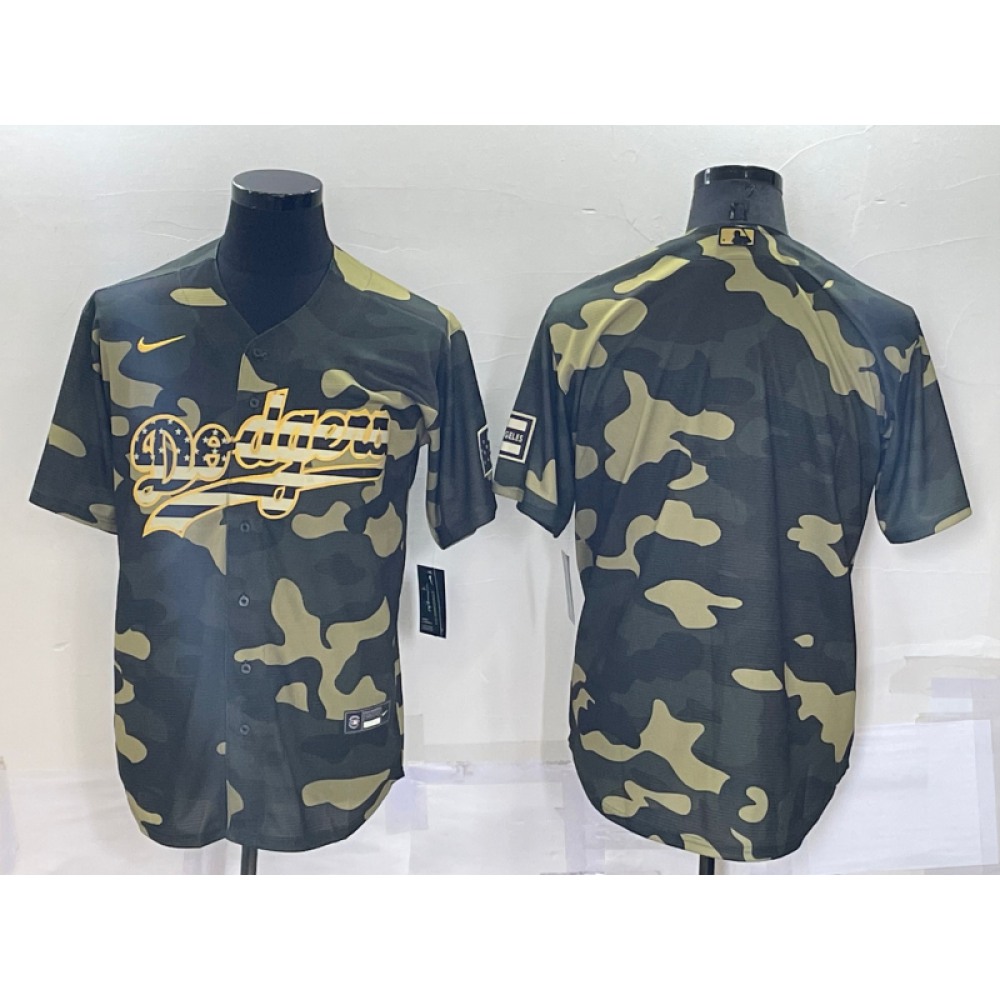 Men's Los Angeles Dodgers Blank Olive Cool Base Stitched Baseball Jersey Men's Los Angeles Dodgers Blank Olive Cool Base Stitched Baseball Jersey