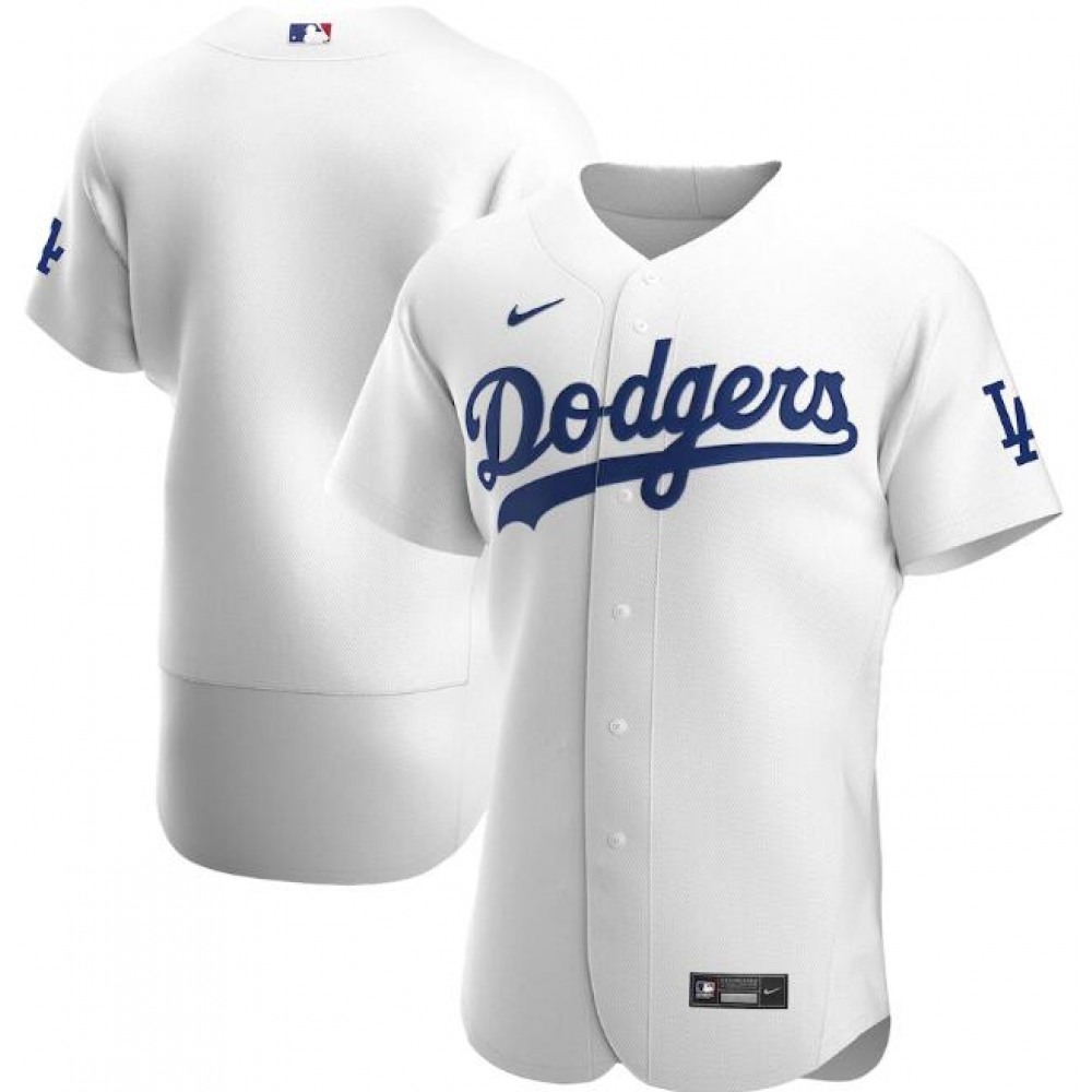 Men's Los Angeles Dodgers White Flex Base Stitched Jersey Men's Los Angeles Dodgers White Flex Base Stitched Jersey