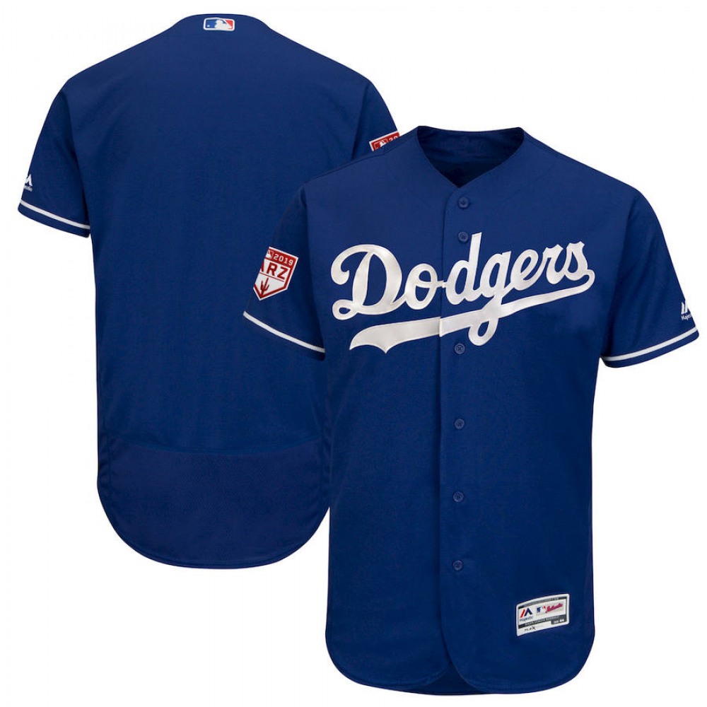 Men's Los Angeles Dodgers Blank Royal 2019 Spring Training Flex Base Stitched MLB Jersey Men's Los Angeles Dodgers Blank Royal 2019 Spring Training Flex Base Stitched MLB Jersey