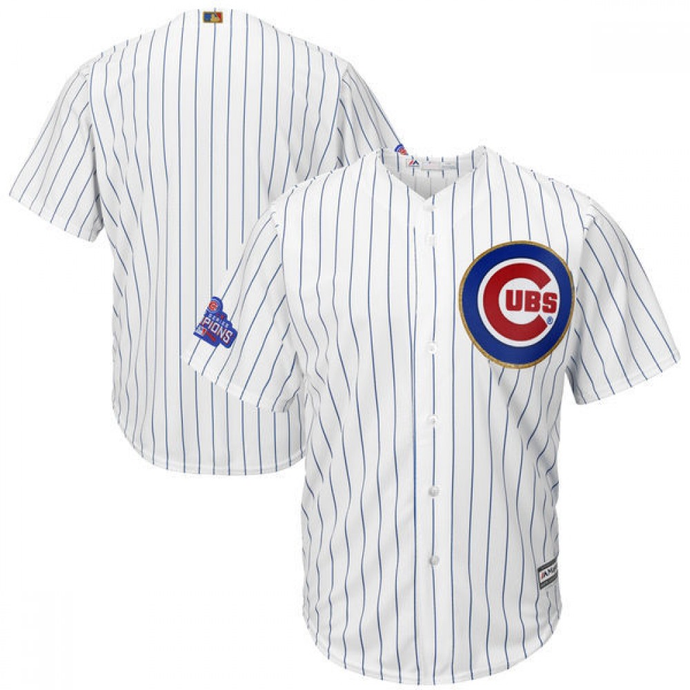 Youth Chicago Cubs Majestic White/Gold 2017 Gold Program Fashion Cool Base Team Stitched MLB Jersey Youth Chicago Cubs Majestic White/Gold 2017 Gold Program Fashion Cool Base Team Stitched MLB Jersey