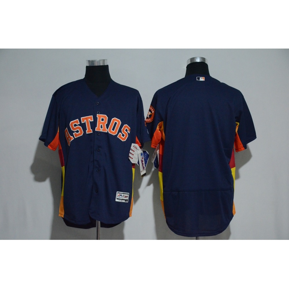 Men's Houston Astros Majestic Alternate Navy Flex Base Authentic Collection Stitched MLB Jersey Men's Houston Astros Majestic Alternate Navy Flex Base Authentic Collection Stitched MLB Jersey