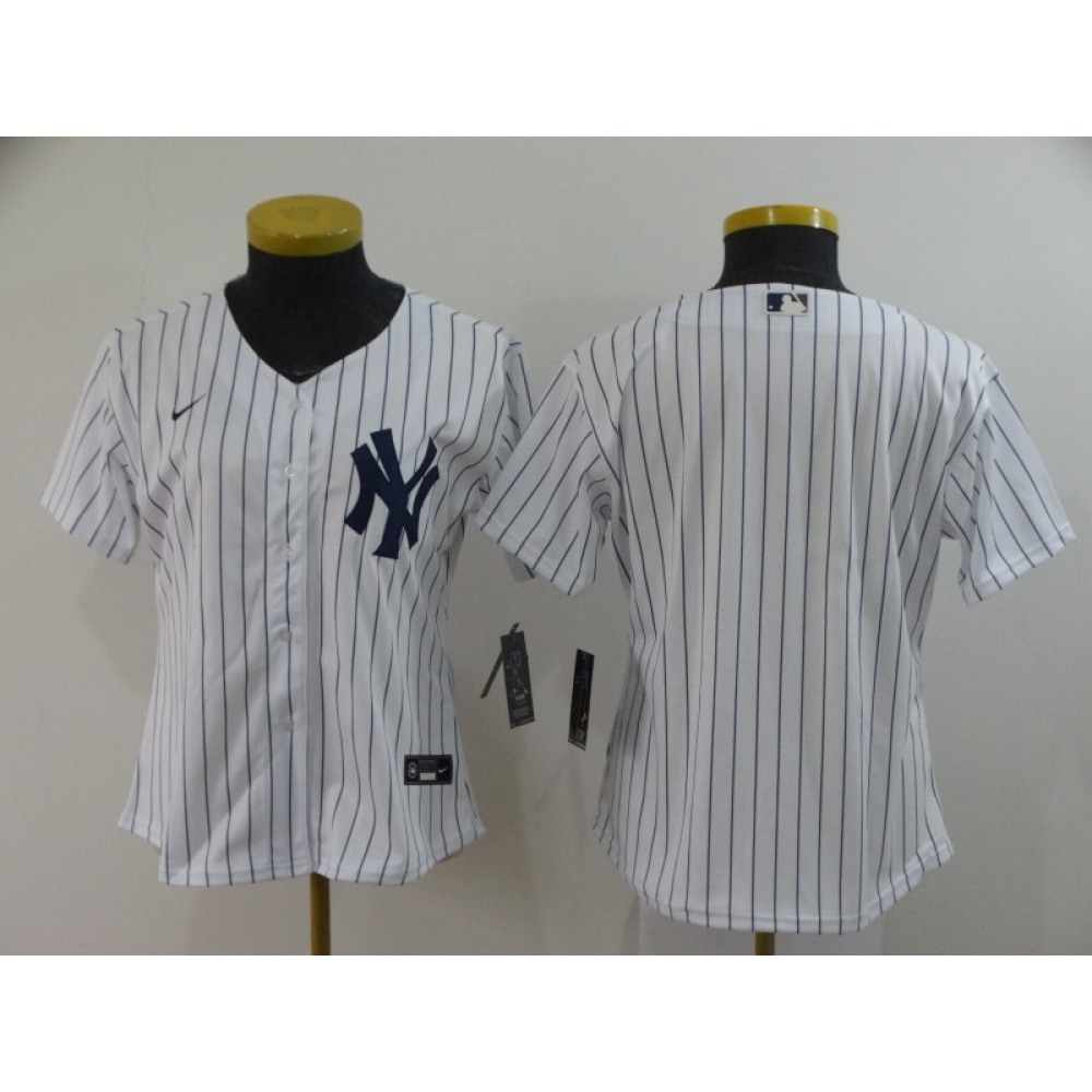 Women's New York Yankees Blank White Cool Base Stitched Jersey(Run Small) Women's New York Yankees Blank White Cool Base Stitched Jersey(Run Small)