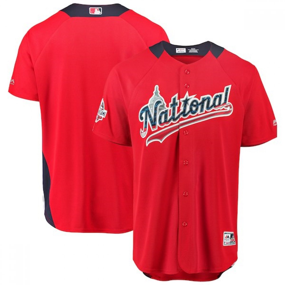 Men's National League Red 2018 MLB All-Star Game Home Run Derby Team Jersey Men's National League Red 2018 MLB All-Star Game Home Run Derby Team Jersey