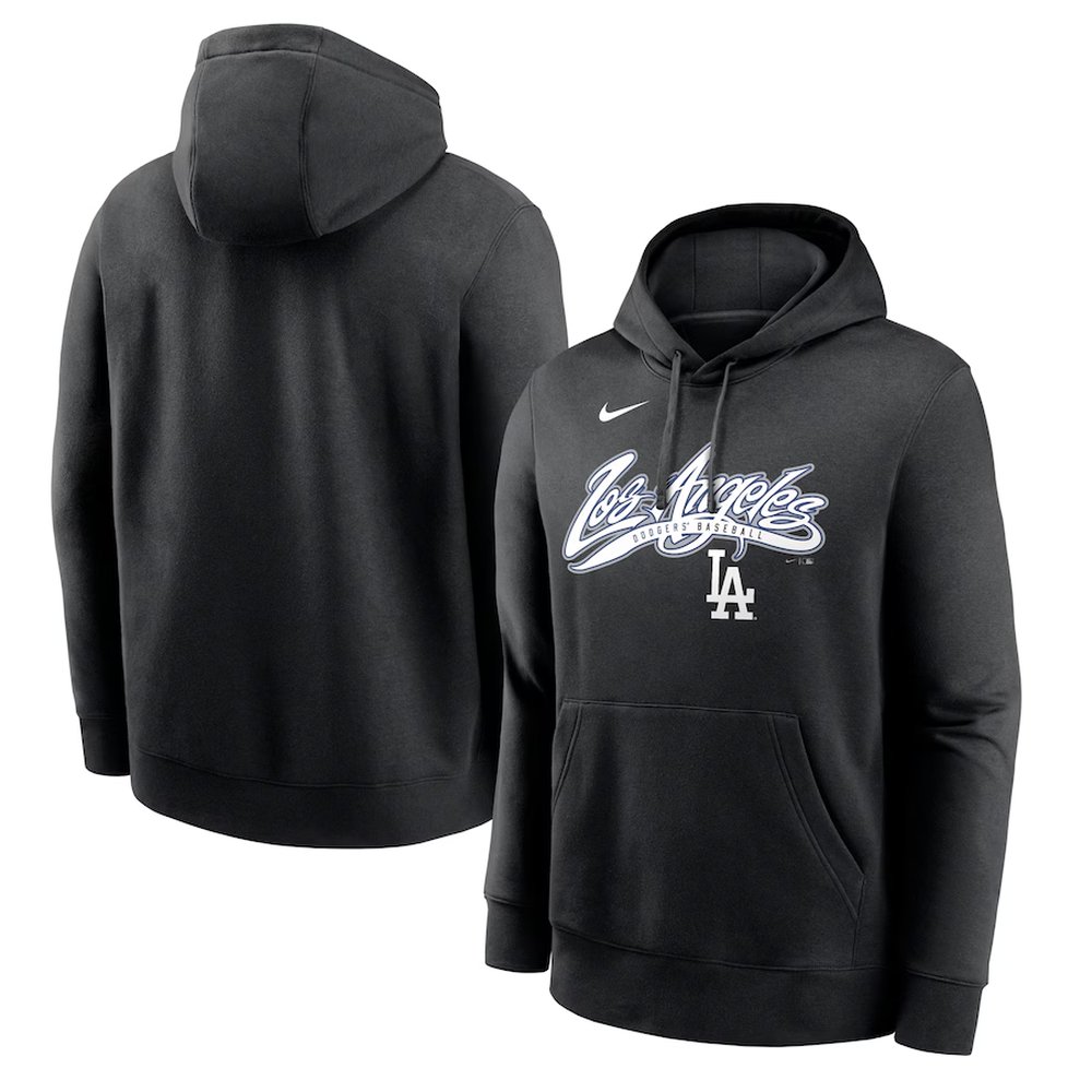 Men's Los Angeles Dodgers 2024 World Series Champions Black Hoodie Men's Los Angeles Dodgers 2024 World Series Champions Black Hoodie
