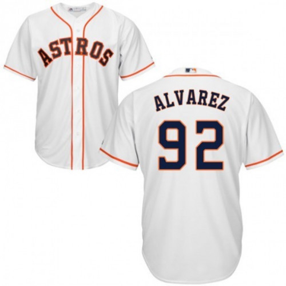 Men's Houston Astros Men's Houston Astros #92 Yordan Alvarez White Cool Base Stitched MLB Jersey Navy Cool Base Stitched MLB Jersey Men's Houston Astros Men's Houston Astros #92 Yordan Alvarez White Cool Base Stitched MLB Jersey Navy Cool Base Stitched MLB Jersey