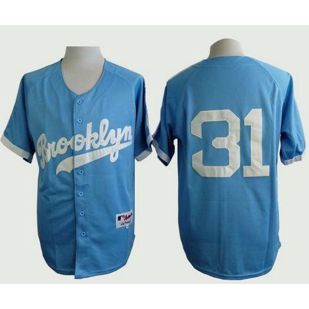 Dodgers #31 Joc Pederson Light Blue Cooperstown Stitched MLB Jersey Dodgers #31 Joc Pederson Light Blue Cooperstown Stitched MLB Jersey