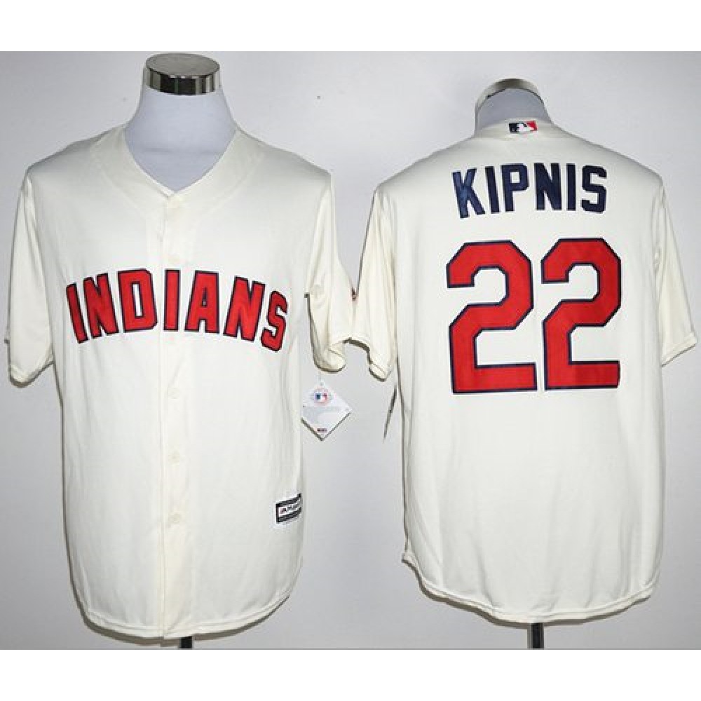 indians #22 Jason Kipnis Cream New Cool Base Stitched MLB Jersey indians #22 Jason Kipnis Cream New Cool Base Stitched MLB Jersey