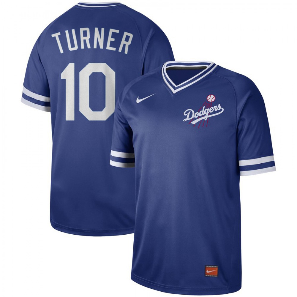 Men's Los Angeles Dodgers #10 Justin Turner Blue Cooperstown Collection Legend Stitched MLB Jersey Men's Los Angeles Dodgers #10 Justin Turner Blue Cooperstown Collection Legend Stitched MLB Jersey