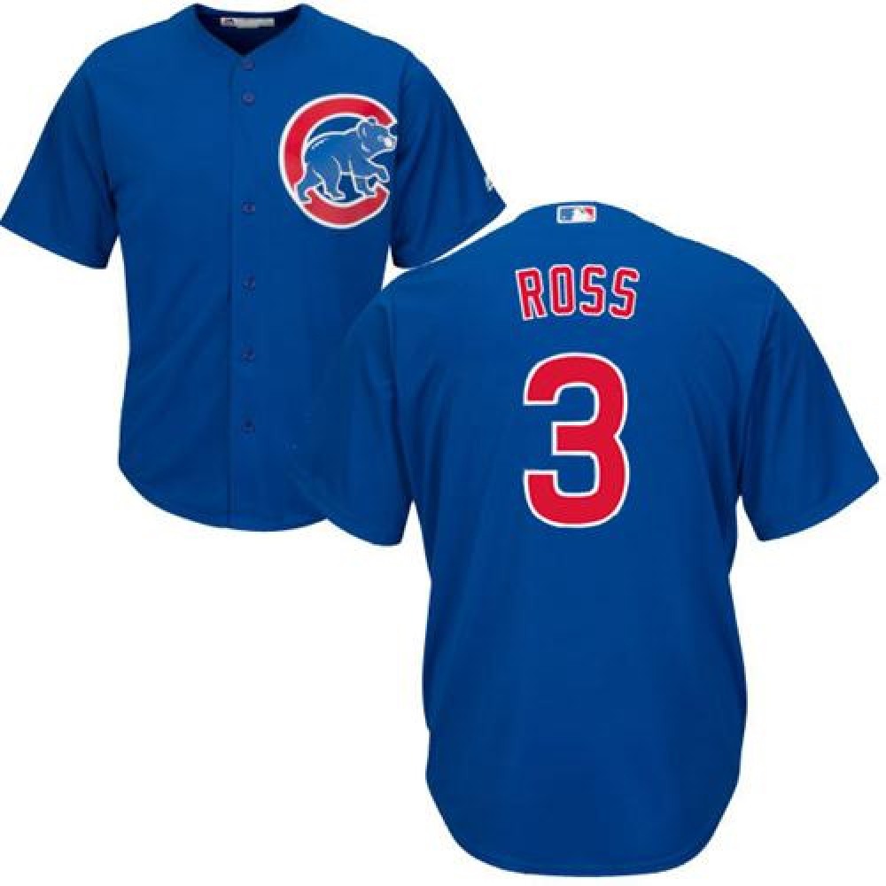 Cubs #3 David Ross Blue Alternate Stitched Youth MLB Jersey Cubs #3 David Ross Blue Alternate Stitched Youth MLB Jersey