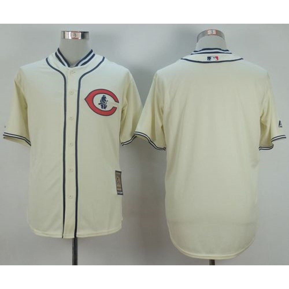 Cubs Blank Cream 1929 Turn Back The Clock Stitched MLB Jersey Cubs Blank Cream 1929 Turn Back The Clock Stitched MLB Jersey