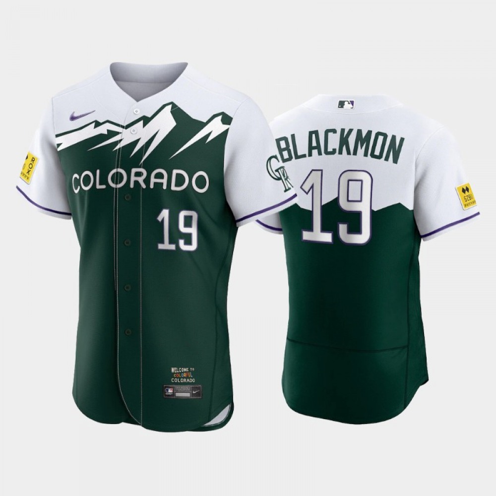 Men's Colorado Rockies #19 Charlie Blackmon 2022 Green City Connect Flex Base Stitched Jersey Men's Colorado Rockies #19 Charlie Blackmon 2022 Green City Connect Flex Base Stitched Jersey