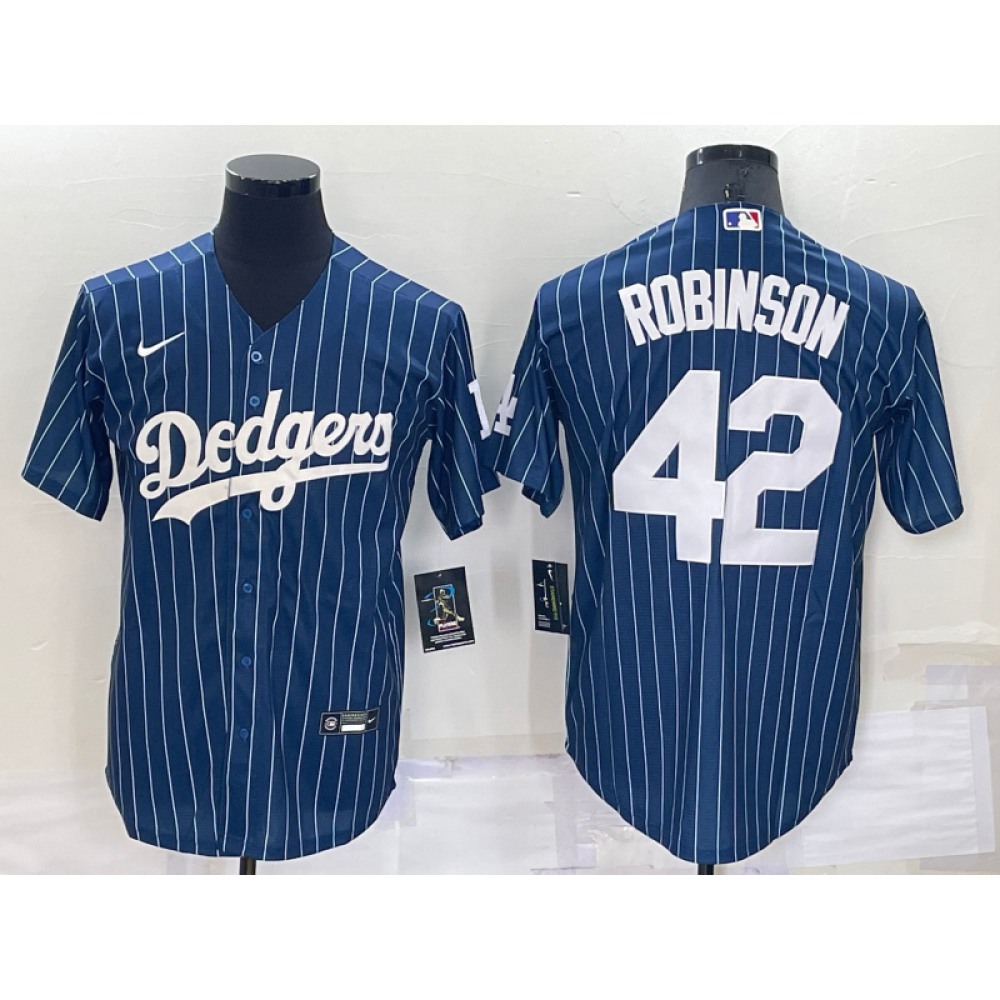Men's Los Angeles Dodgers #42 Jackie Robinson Navy Cool Base Stitched Jersey Men's Los Angeles Dodgers #42 Jackie Robinson Navy Cool Base Stitched Jersey