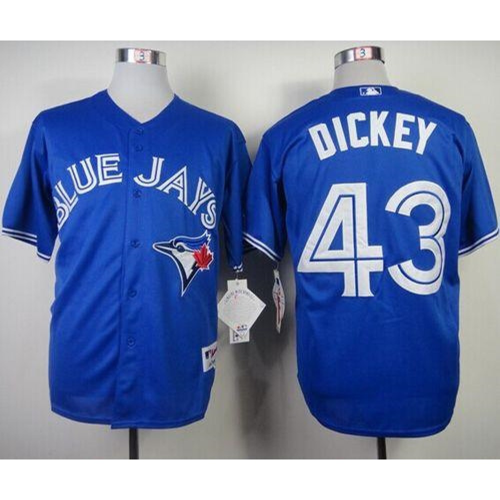 Blue Jays #43 R.A. Dickey Blue Alternate Cool Base Stitched MLB Jersey Blue Jays #43 R.A. Dickey Blue Alternate Cool Base Stitched MLB Jersey