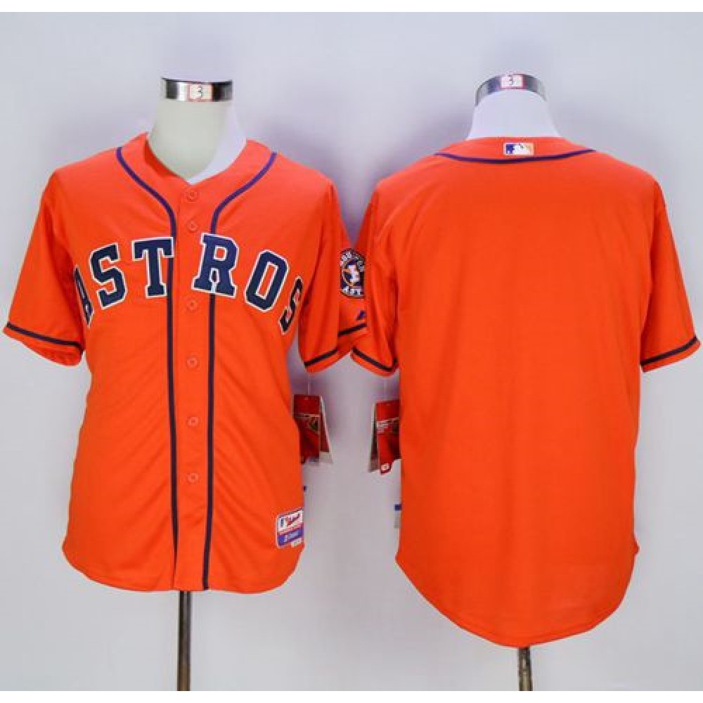 Astros Blank Orange Cool Base Stitched MLB Jersey Astros Blank Orange Cool Base Stitched MLB Jersey