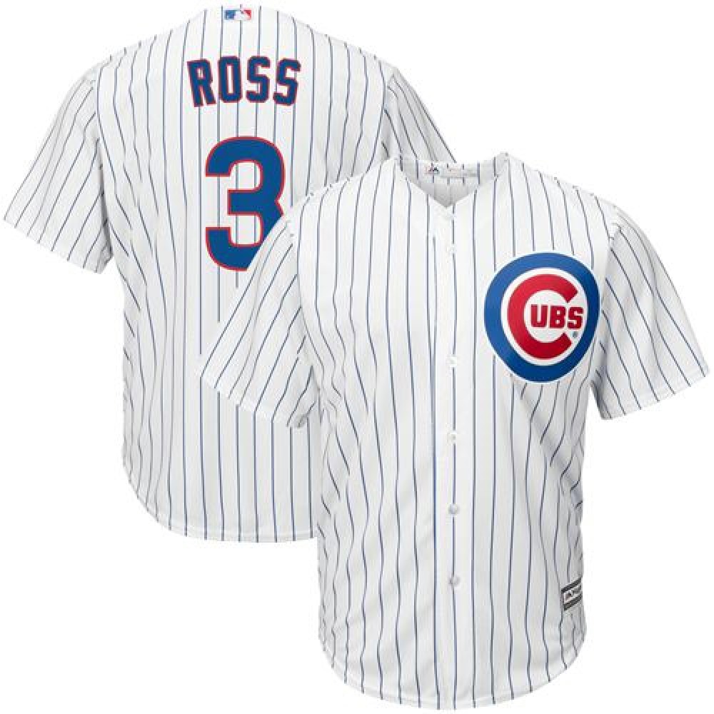 Cubs #3 David Ross White Home Stitched Youth MLB Jersey Cubs #3 David Ross White Home Stitched Youth MLB Jersey