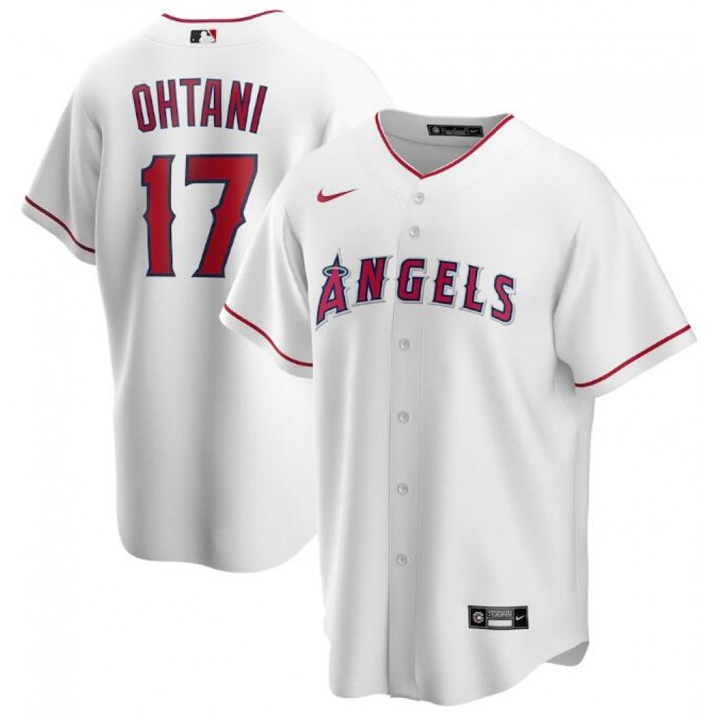 Youth Los Angeles Angels #17 Shohei Ohtani White Cool Base Stitched Jersey Youth Los Angeles Angels #17 Shohei Ohtani White Cool Base Stitched Jersey