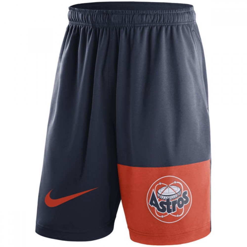 Men's Houston Astros Nike Navy Cooperstown Collection Dry Fly Shorts Men's Houston Astros Nike Navy Cooperstown Collection Dry Fly Shorts