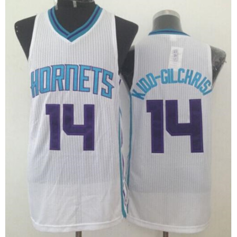 Revolution 30 Hornets #14 Michael Kidd-Gilchrist White Stitched NBA Jersey Revolution 30 Hornets #14 Michael Kidd-Gilchrist White Stitched NBA Jersey