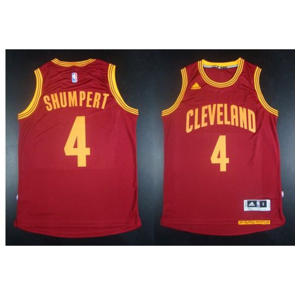 Revolution 30 Cavaliers #4 Iman Shumpert Red Stitched NBA Jersey