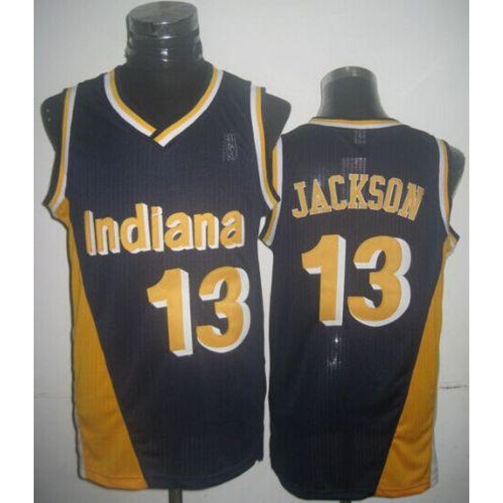 Mitchell And Ness Pacers #13 Mark Jackson Navy Blue Throwback Stitched NBA Jersey Mitchell And Ness Pacers #13 Mark Jackson Navy Blue Throwback Stitched NBA Jersey