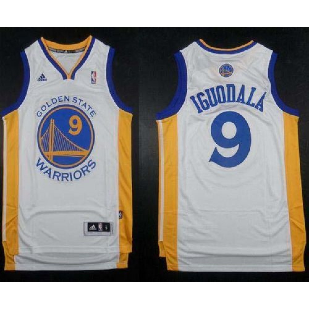 Warriors #9 Andre Iguodala White Revolution 30 Stitched NBA Jersey Warriors #9 Andre Iguodala White Revolution 30 Stitched NBA Jersey