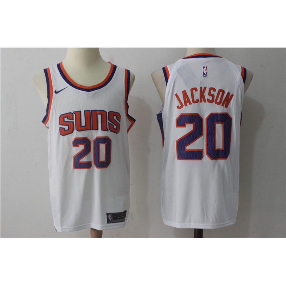 Men's Nike Phoenix Suns #20 Josh Jackson White Stitched NBA Jersey