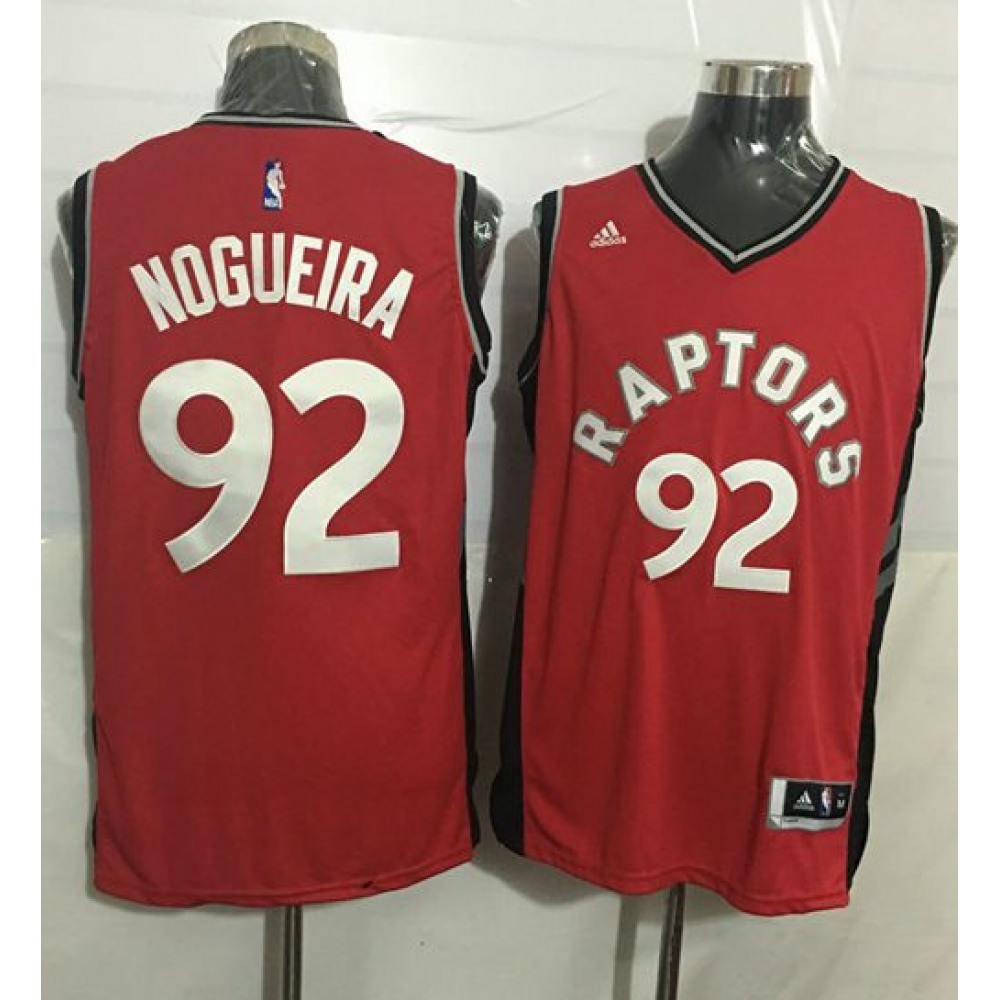 Raptors #92 Lucas Nogueira Red Stitched NBA Jersey