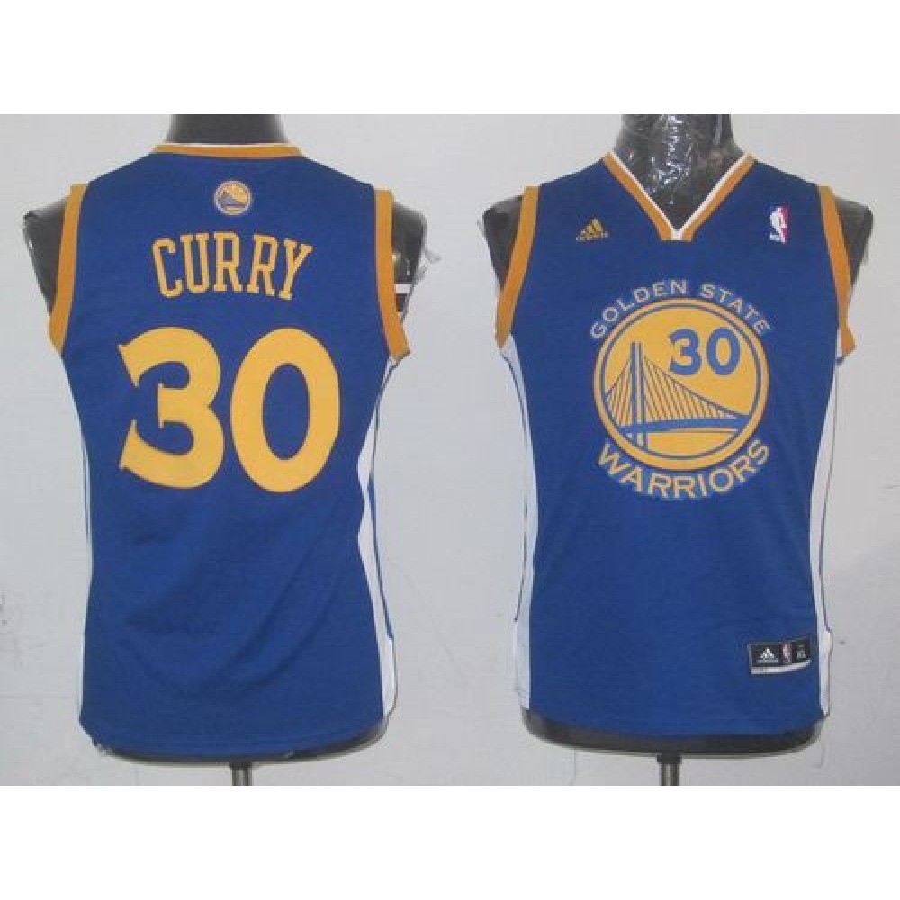 Revolution 30 Warriors #30 Stephen Curry Blue Stitched Youth NBA Jersey Revolution 30 Warriors #30 Stephen Curry Blue Stitched Youth NBA Jersey
