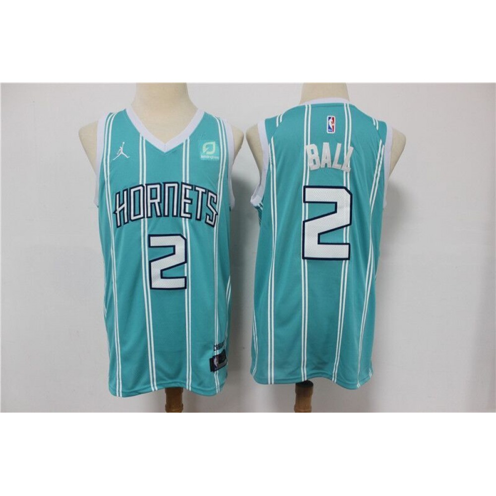 Youth Charlotte Hornets #2 LaMelo Ball Blue Stitched Jersey Youth Charlotte Hornets #2 LaMelo Ball Blue Stitched Jersey