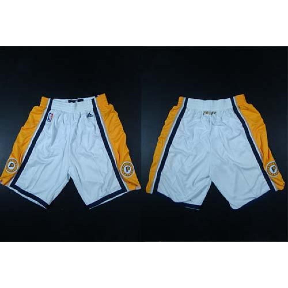Indiana Pacers White NBA Shorts Indiana Pacers White NBA Shorts