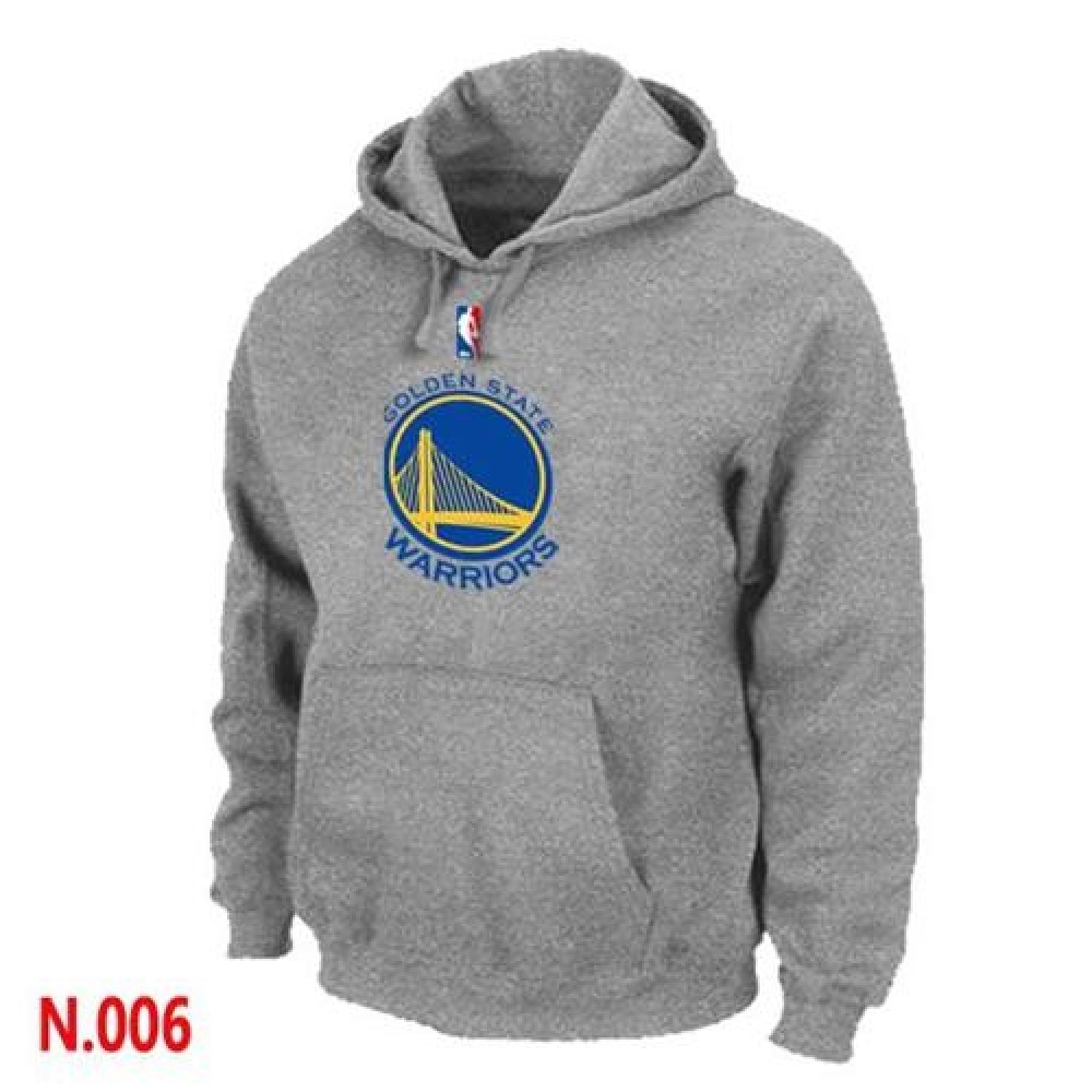 NBA Golden State Warriors Pullover Hoodie Light Grey NBA Golden State Warriors Pullover Hoodie Light Grey