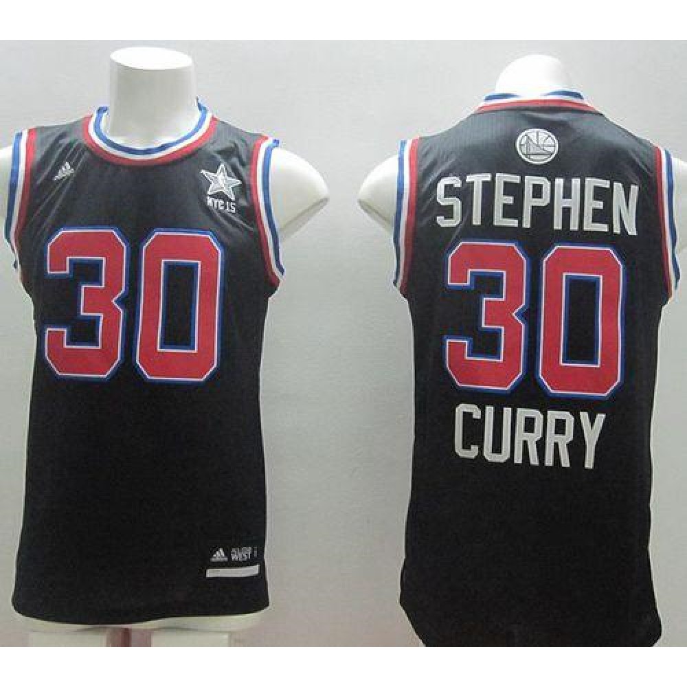 Warriors #30 Stephen Curry Black 2015 All Star Stitched NBA Jersey Warriors #30 Stephen Curry Black 2015 All Star Stitched NBA Jersey