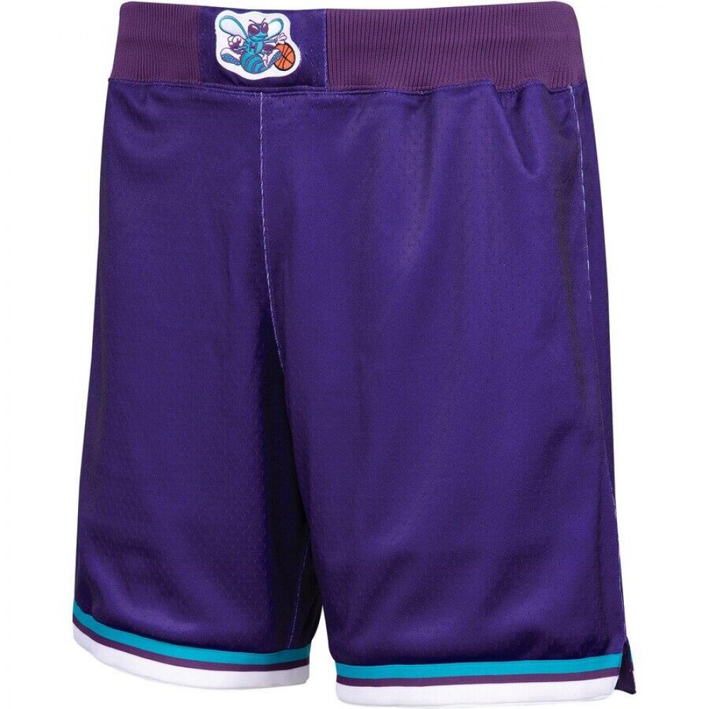 Men's Charlotte Hornets Mitchell & Ness Purple Charlotte NBA Shorts Men's Charlotte Hornets Mitchell & Ness Purple Charlotte NBA Shorts