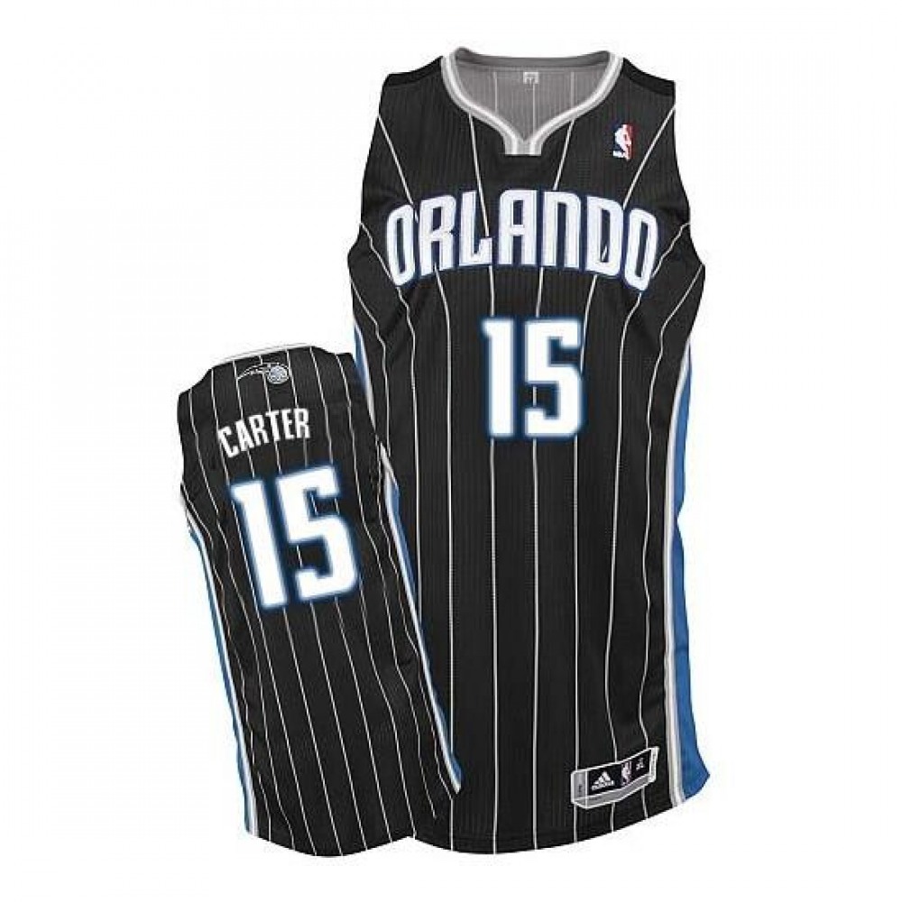 Men's Orlando Magic #15 Vince Carter Black Stitched Jersey Men's Orlando Magic #15 Vince Carter Black Stitched Jersey