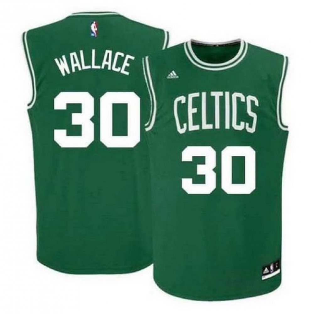 Men's Boston Celtics #30 Rasheed Wallace Green Swingman Stitched Jersey Men's Boston Celtics #30 Rasheed Wallace Green Swingman Stitched Jersey