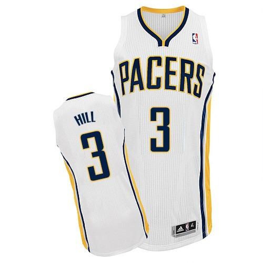 Revolution 30 Pacers #3 George Hill White Road Stitched NBA Jersey Revolution 30 Pacers #3 George Hill White Road Stitched NBA Jersey
