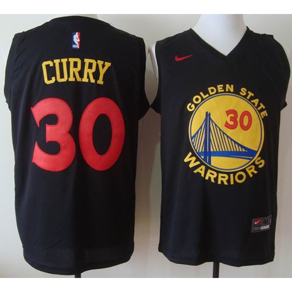 Warriors #30 Stephen Curry Black New Fashion Stitched NBA Jersey Warriors #30 Stephen Curry Black New Fashion Stitched NBA Jersey