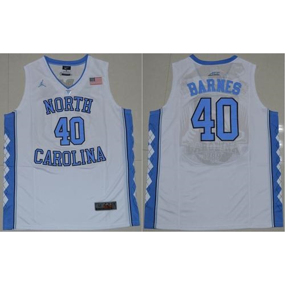 North Carolina #40 Harrison Barnes White Stitched NCAA Jersey North Carolina #40 Harrison Barnes White Stitched NCAA Jersey