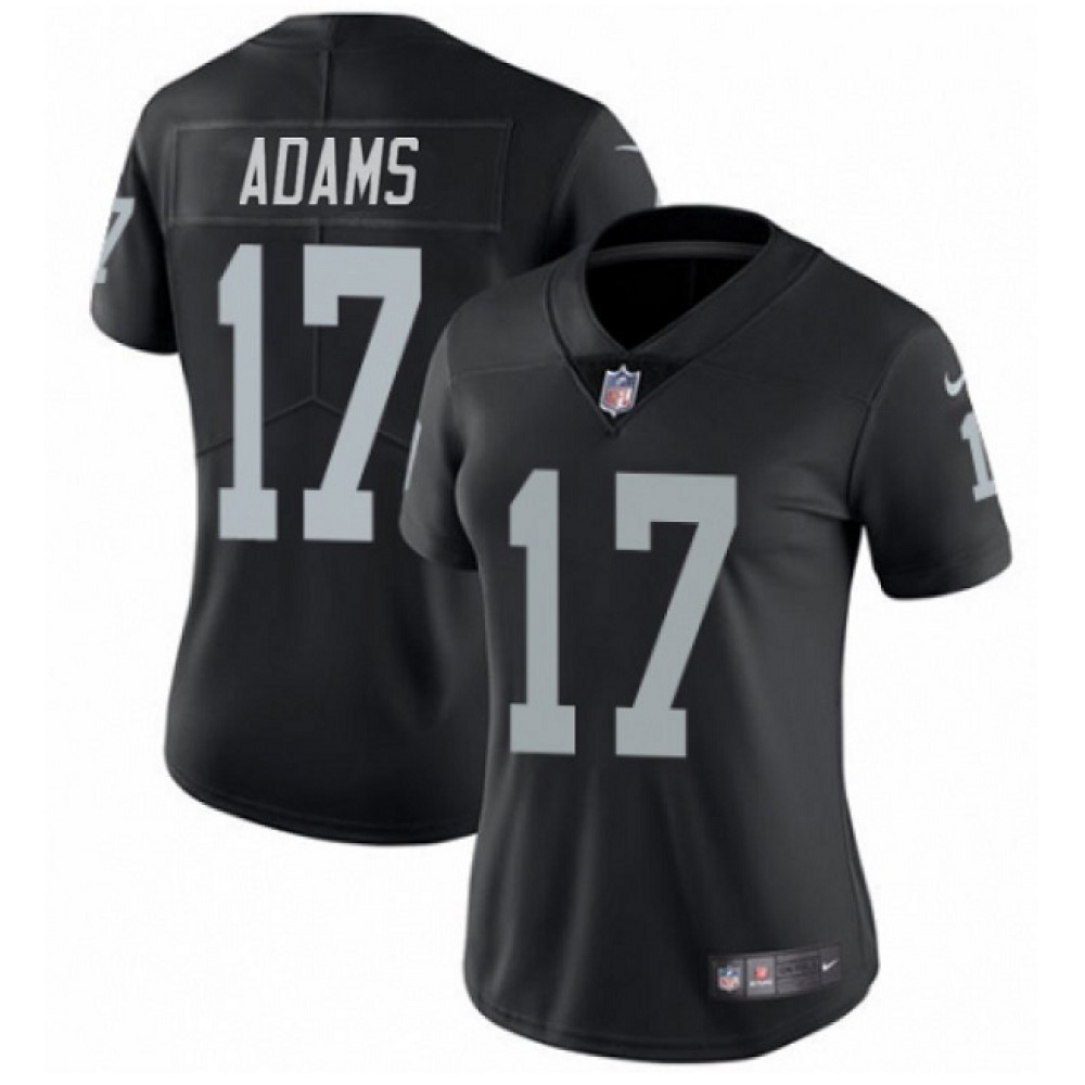 Women's Las Vegas Raiders #17 Davante Adams Black Vapor Untouchable Limited Stitched Jersey(Run Small) Women's Las Vegas Raiders #17 Davante Adams Black Vapor Untouchable Limited Stitched Jersey(Run Small)