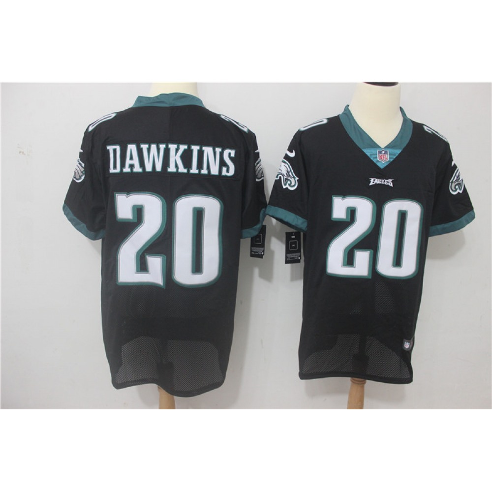 Men's Philadelphia Eagles #20 Brian Dawkins Black Vapor Untouchable Elite Stitched NFL Jersey Men's Philadelphia Eagles #20 Brian Dawkins Black Vapor Untouchable Elite Stitched NFL Jersey