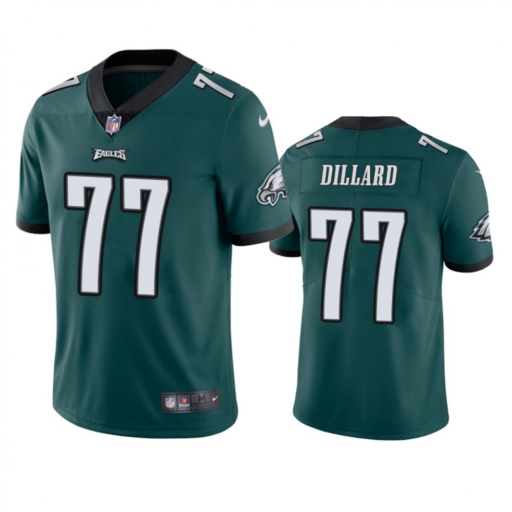 Men's Philadelphia Eagles #77 Andre Dillard Green Vapor Untouchable Limited Stitched Jersey Men's Philadelphia Eagles #77 Andre Dillard Green Vapor Untouchable Limited Stitched Jersey