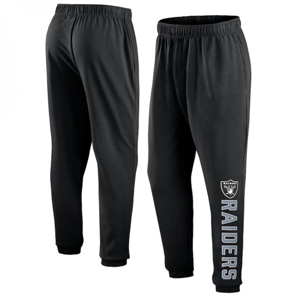 Men's Las Vegas Raiders Black From Tracking Sweatpants 001 Men's Las Vegas Raiders Black From Tracking Sweatpants 001