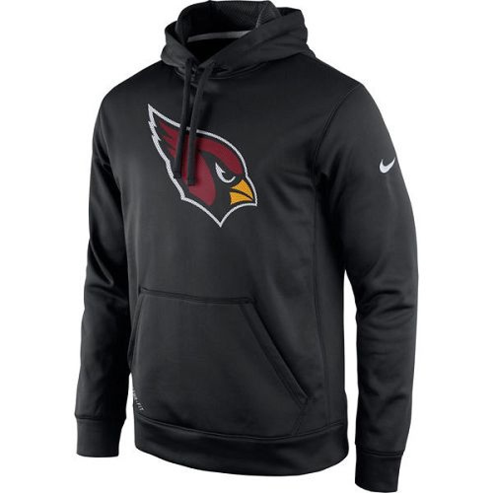 Men's Arizona Cardinals Nike Black Practice Performance Pullover Hoodie Men's Arizona Cardinals Nike Black Practice Performance Pullover Hoodie