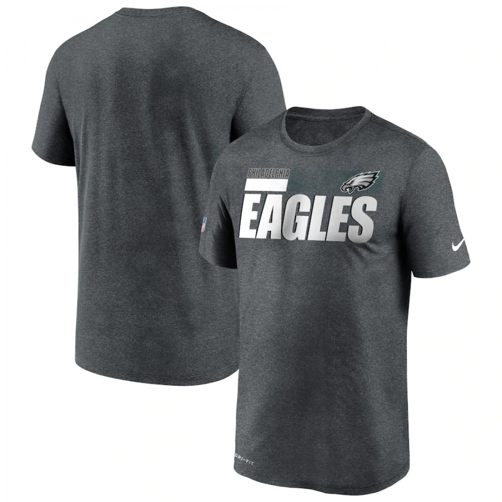 Men's Philadelphia Eagles 2020 Grey Sideline Impact Legend Performance T-Shirt Men's Philadelphia Eagles 2020 Grey Sideline Impact Legend Performance T-Shirt
