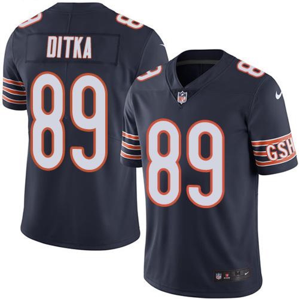 Nike Bears #89 Mike Ditka Navy Blue Youth Stitched NFL Limited Rush Jersey Nike Bears #89 Mike Ditka Navy Blue Youth Stitched NFL Limited Rush Jersey