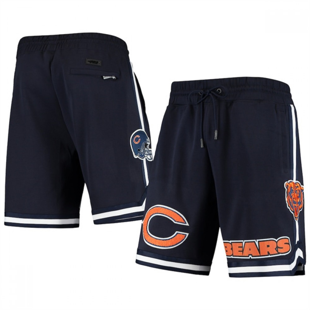 Men's Chicago Bears Navy Shorts Men's Chicago Bears Navy Shorts