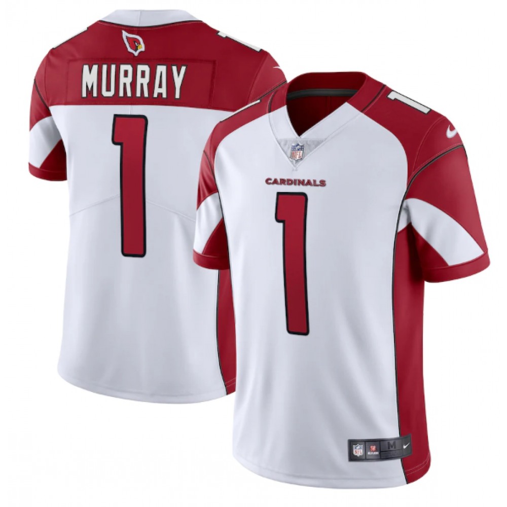 Men's Arizona Cardinals #1 Kyler Murray White Vapor Untouchable Limited Stitched NFL Jersey Men's Arizona Cardinals #1 Kyler Murray White Vapor Untouchable Limited Stitched NFL Jersey