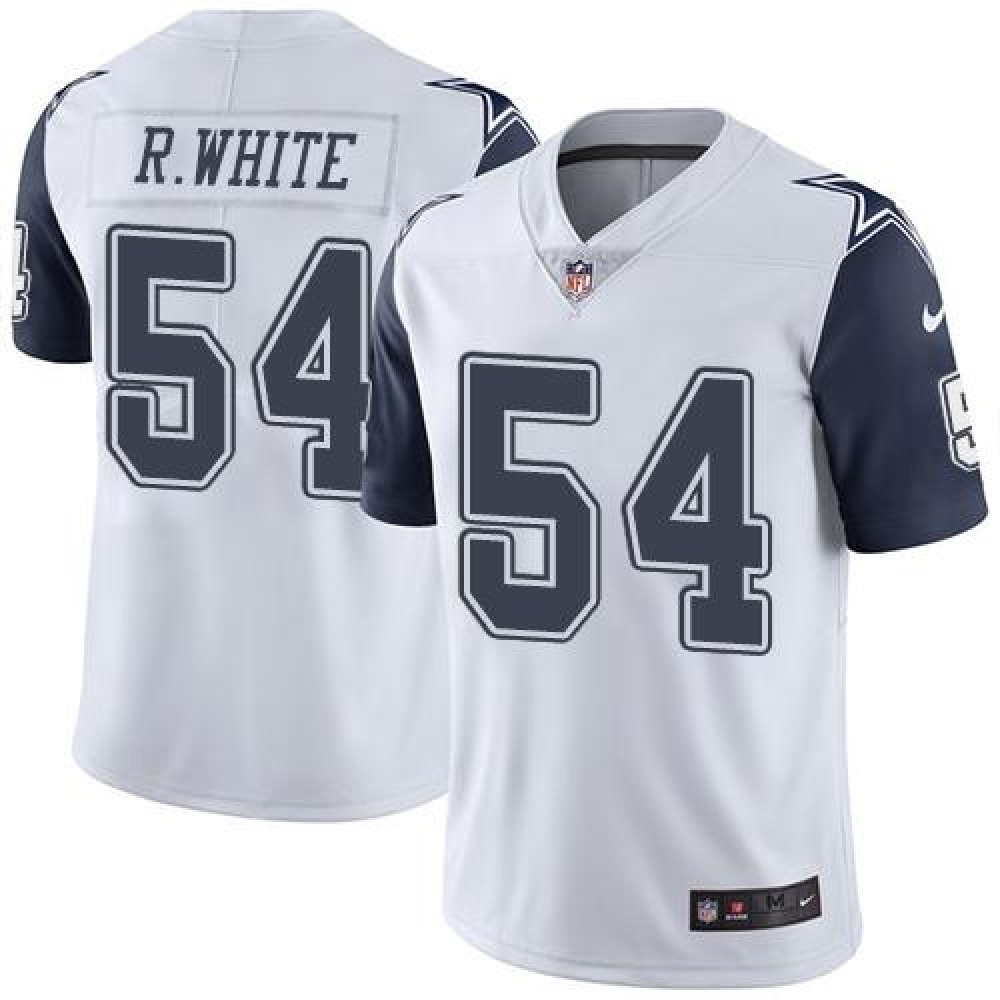 Nike Cowboys #54 Randy White White Men's Stitched NFL Limited Rush Jersey Nike Cowboys #54 Randy White White Men's Stitched NFL Limited Rush Jersey